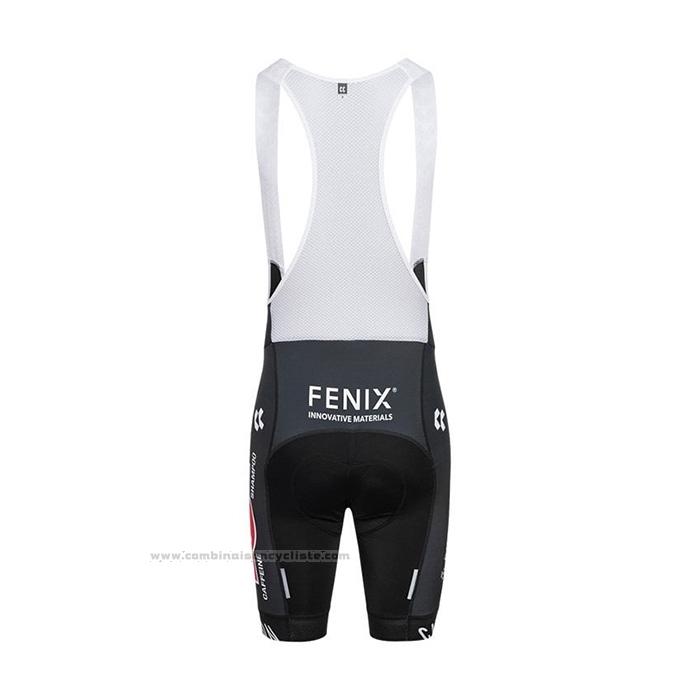 2022 Maillot Cyclisme Alpecin Deceuninck Noir Bleu Manches Courtes et Cuissard